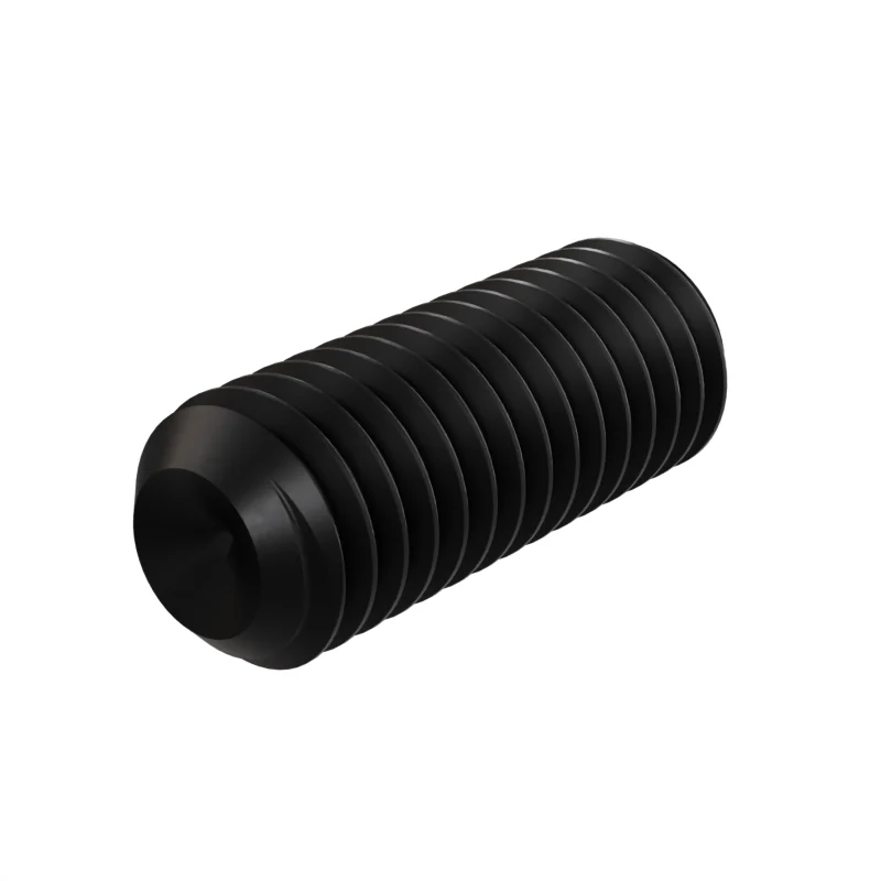 Hexagon Socket Set Screw, Cup Point DIN 916 M8 × 20, black oxide