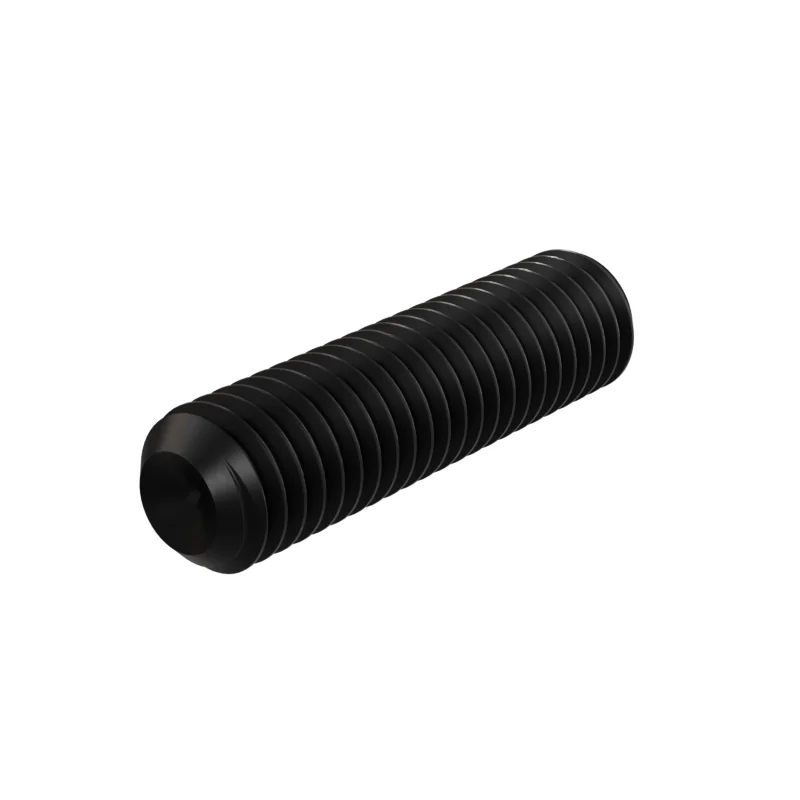 Hexagon Socket Set Screw, Cup Point DIN 916 M8 × 30, black oxide