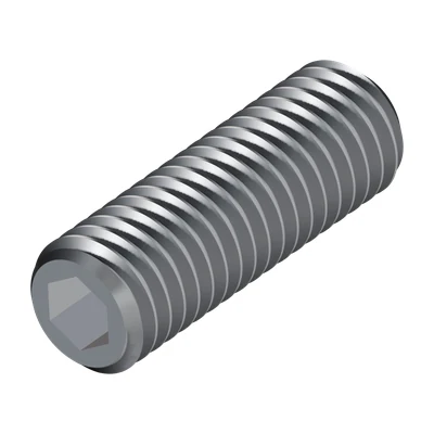 Hexagon Socket Set Screw, Flat Point DIN 913 M10 × 30, overview