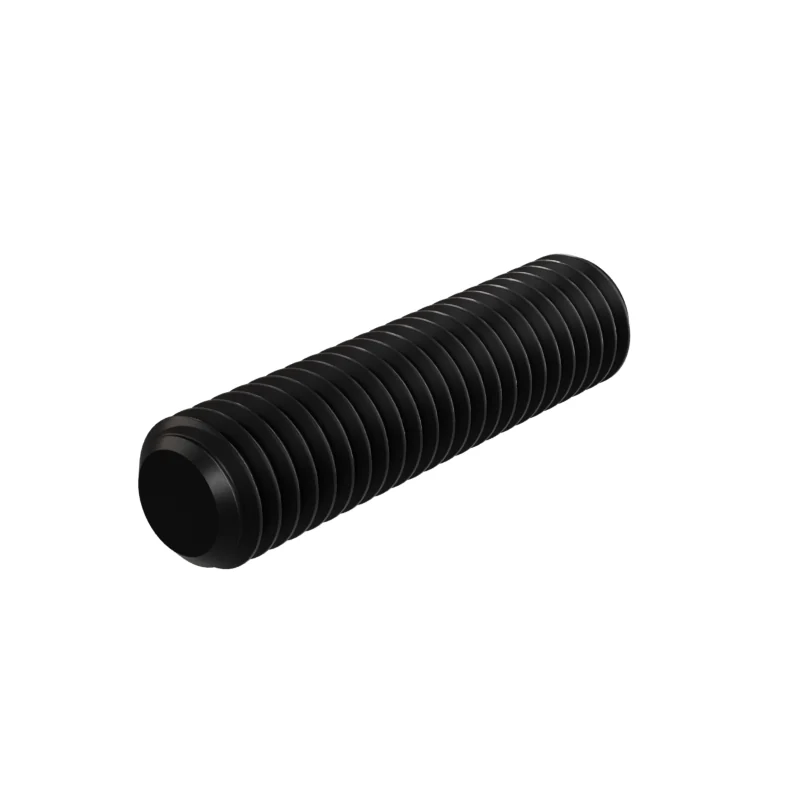 Hexagon Socket Set Screw, Flat Point DIN 913 M5 × 20, black oxide