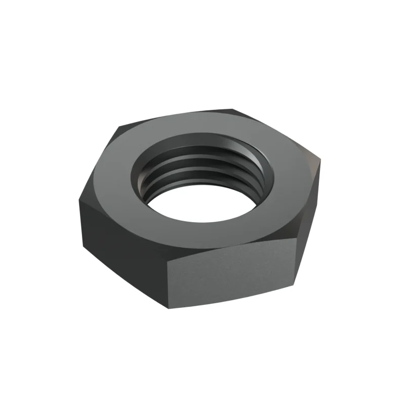 Hexagon Thin Nut, Chamfered DIN 439 M30, plain steel
