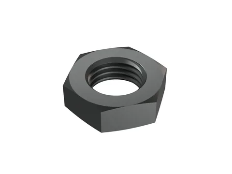 Hexagon Thin Nut, Chamfered DIN 439 M30, plain steel