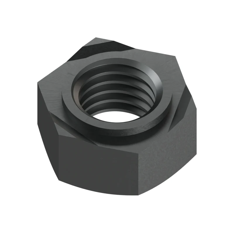 Hexagon Weld Nut DIN 929 M12, plain steel