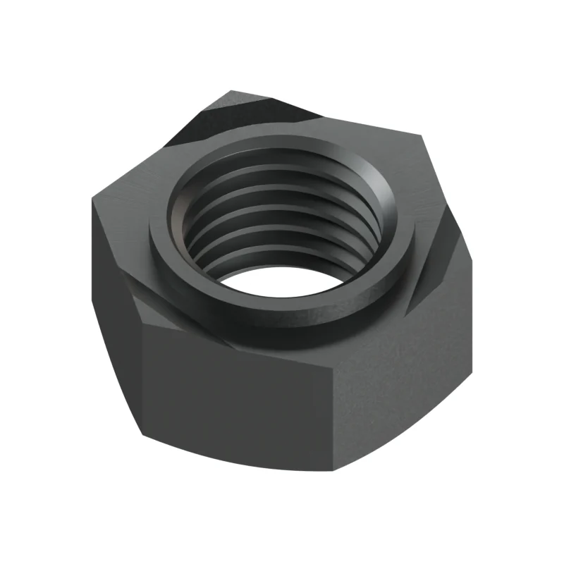 Hexagon Weld Nut DIN 929 M16, plain steel