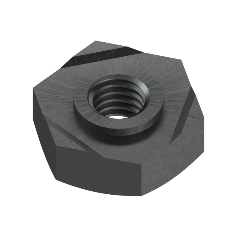 Hexagon Weld Nut DIN 929 M3, plain steel