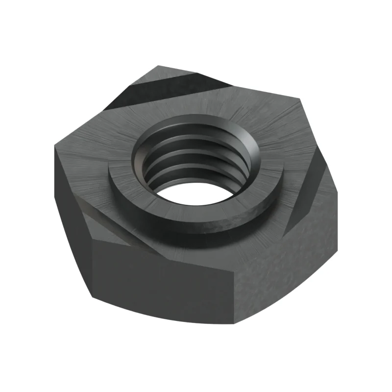 Hexagon Weld Nut DIN 929 M5, plain steel