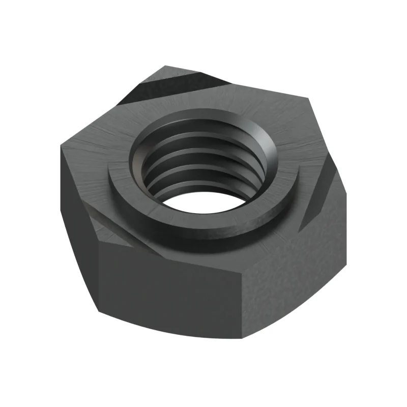 Hexagon Weld Nut DIN 929 M8, plain steel