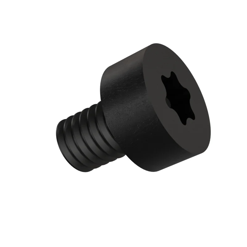Hexalobular Socket Cheese Head Screw ISO 14580 M3 × 4, black oxide