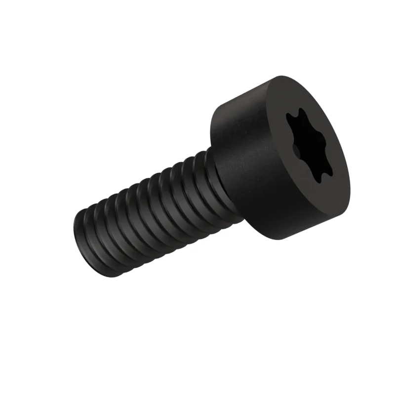 Hexalobular Socket Cheese Head Screw ISO 14580 M4 × 10, black oxide