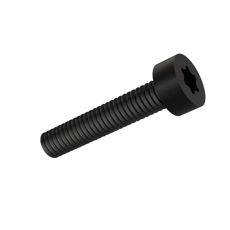 Hexalobular Socket Cheese Head Screw ISO 14580 M4 × 20, black oxide