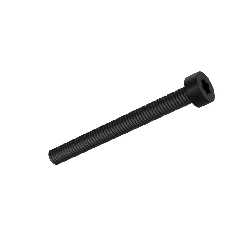 Hexalobular Socket Cheese Head Screw ISO 14580 M4 × 40, black oxide