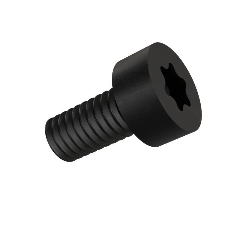 Hexalobular Socket Cheese Head Screw ISO 14580 M4 × 8, black oxide