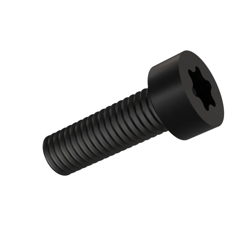 Hexalobular Socket Cheese Head Screw ISO 14580 M8 × 25, black oxide