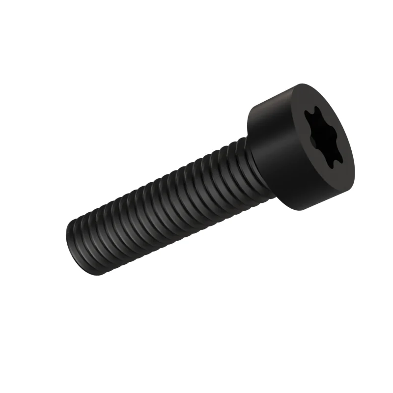 Hexalobular Socket Cheese Head Screw ISO 14580 M8 × 30, black oxide