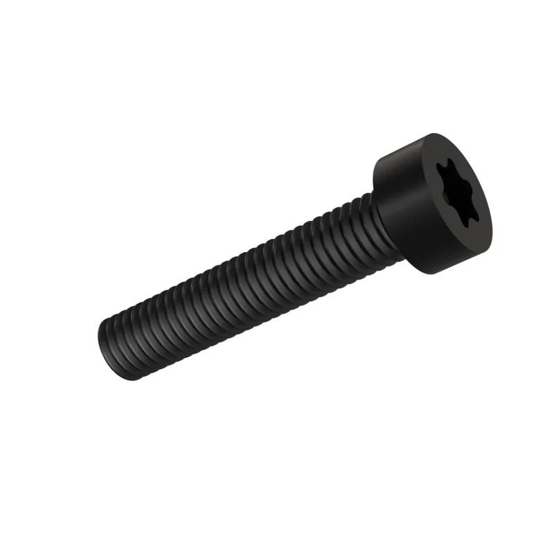 Hexalobular Socket Cheese Head Screw ISO 14580 M8 × 40, black oxide