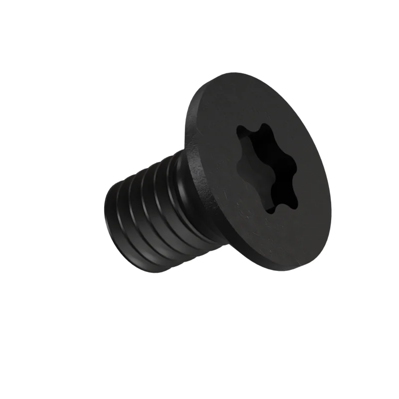Hexalobular Socket Countersunk Flat Head Screw ISO 14581 M3 × 5, black oxide