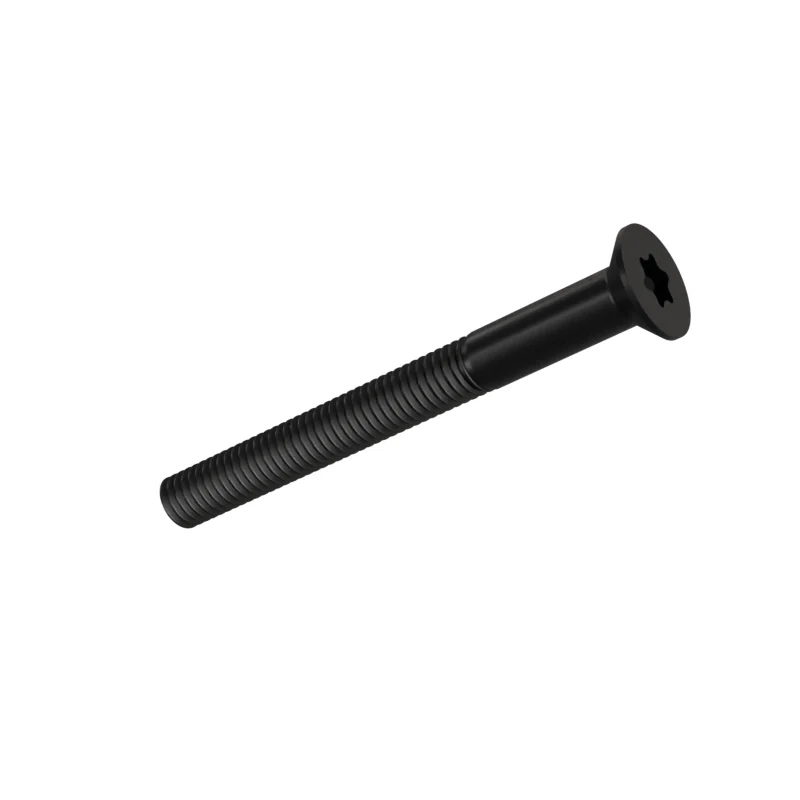 Hexalobular Socket Countersunk Flat Head Screw ISO 14581 M6 × 60, black oxide