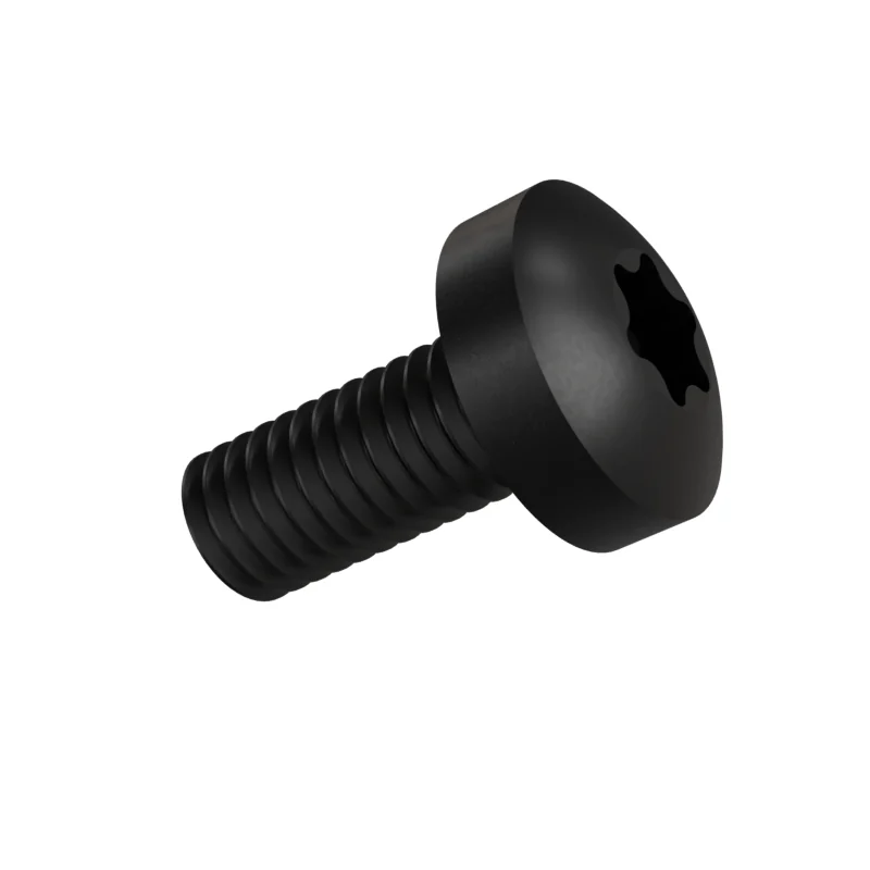 Hexalobular Socket Pan Head Screw ISO 14583 M6 × 14, black oxide