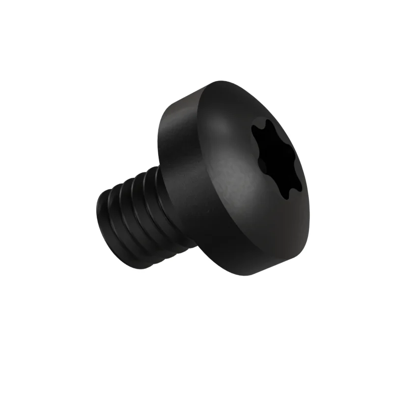 Hexalobular Socket Pan Head Screw ISO 14583 M6 × 8, black oxide