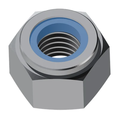 High Nylon Insert Lock Nut DIN 982 M10, overview