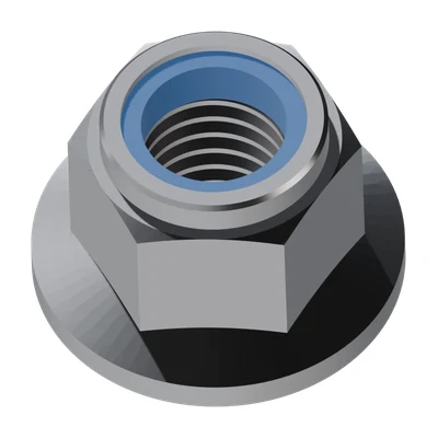 Nylon Insert Hex Flange Nut DIN 6926 M10, overview