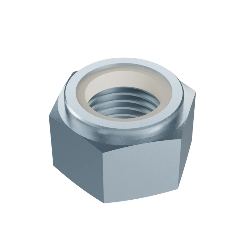 Nylon Insert Lock Nut DIN 985 M36, zinc plated