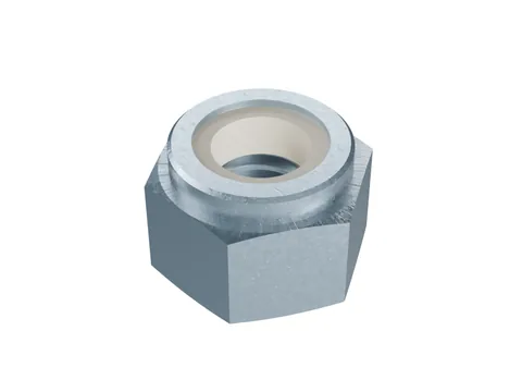 Nylon Insert Lock Nut DIN 985 M4, zinc plated