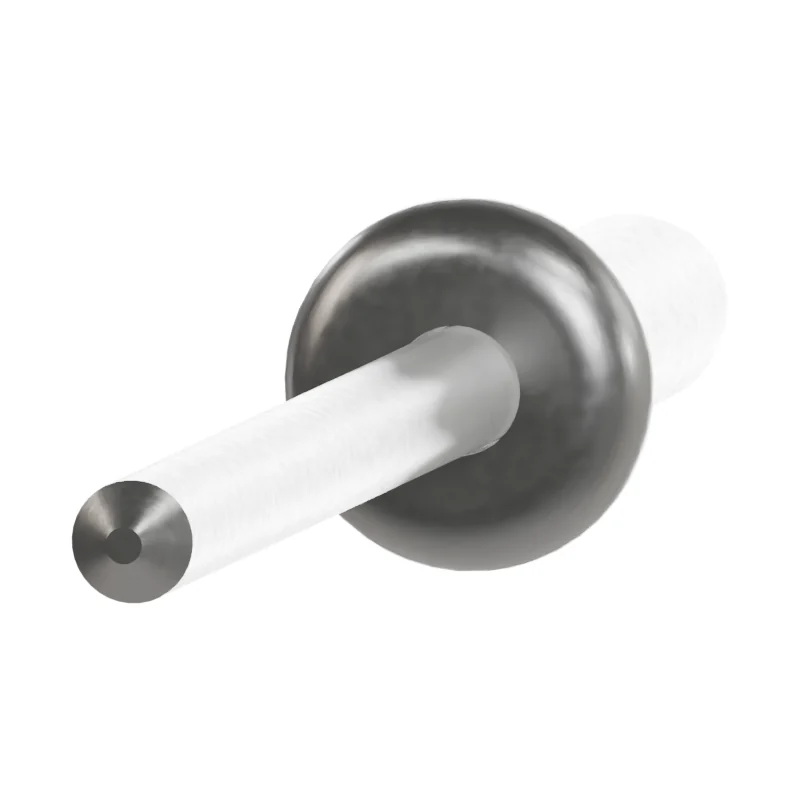 Open End Blind Rivet, A2/A2, Protruding Head ISO 15983 3 × 12, stainless steel