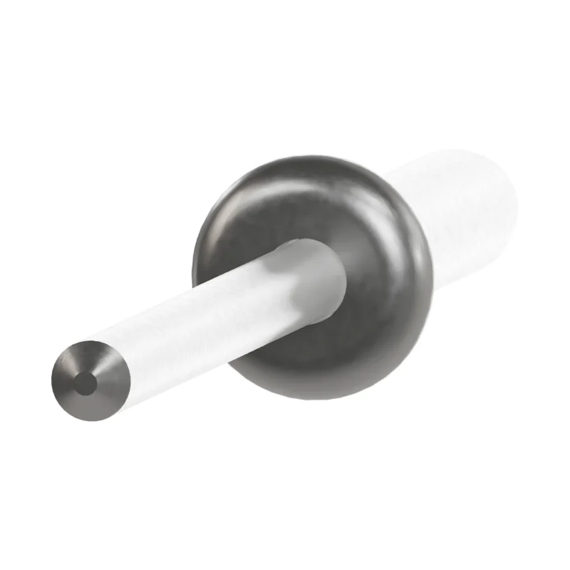Open End Blind Rivet, A2/A2, Protruding Head ISO 15983 3 × 16, stainless steel