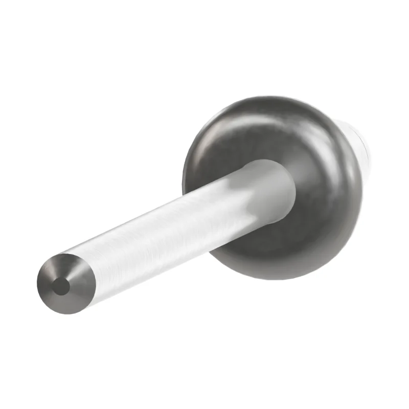 Open End Blind Rivet, A2/A2, Protruding Head ISO 15983 3 × 6, stainless steel