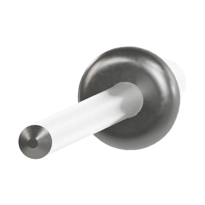 Open End Blind Rivet, A2/A2, Protruding Head ISO 15983 3 × 8, stainless steel
