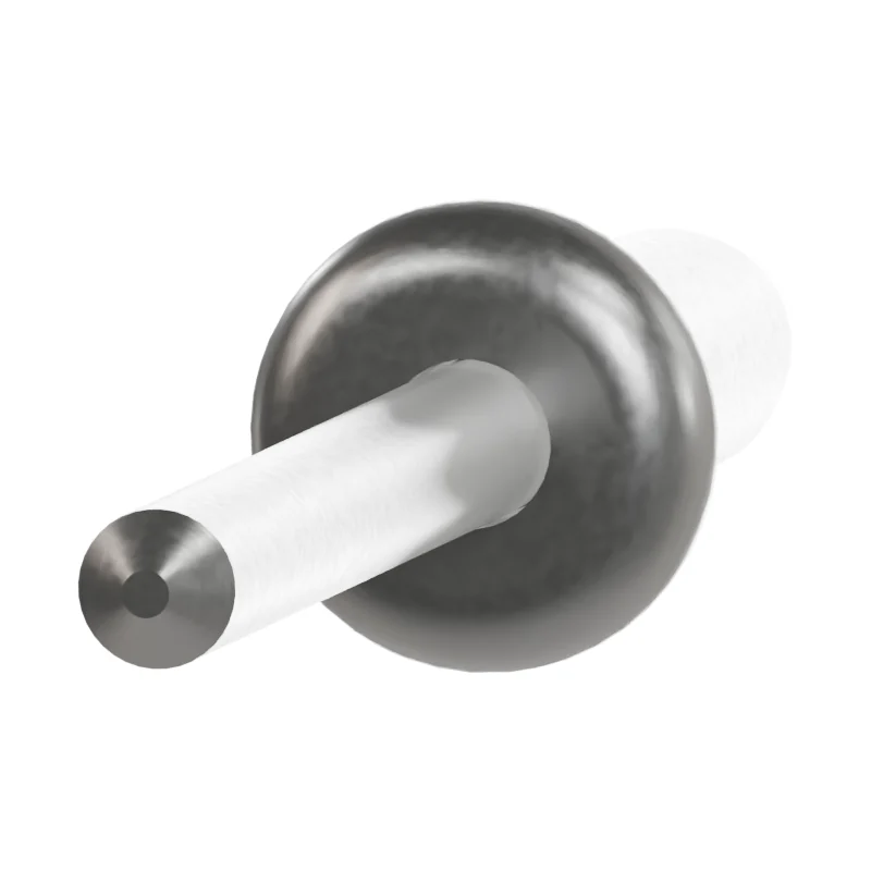 Open End Blind Rivet, A2/A2, Protruding Head ISO 15983 4 × 14, stainless steel