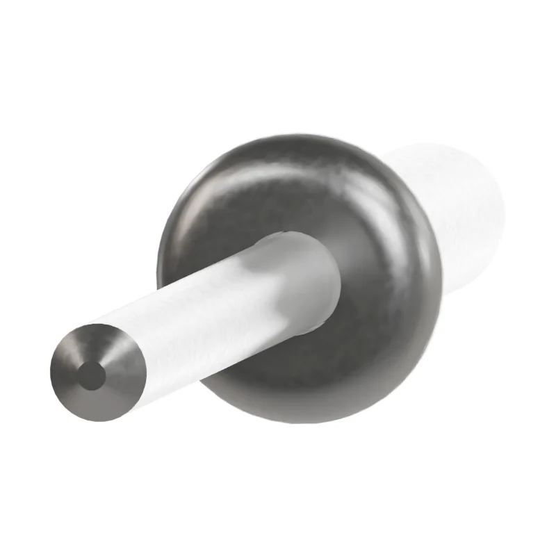 Open End Blind Rivet, A2/A2, Protruding Head ISO 15983 4 × 16, stainless steel