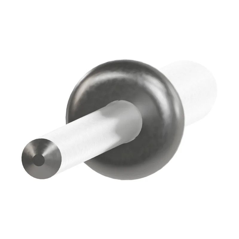 Open End Blind Rivet, A2/A2, Protruding Head ISO 15983 4 × 18, stainless steel