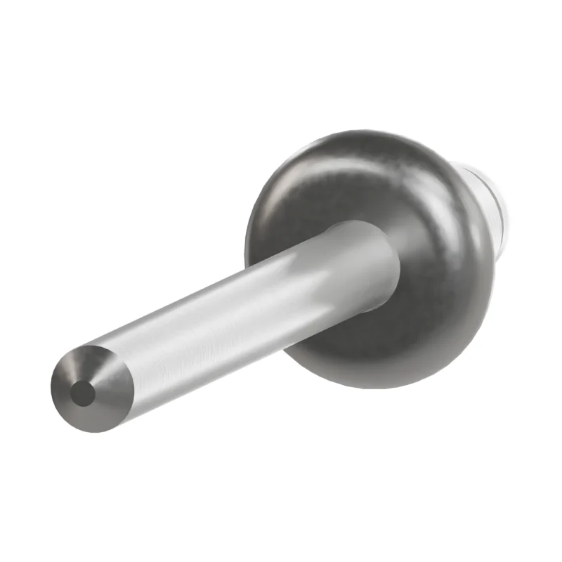 Open End Blind Rivet, A2/A2, Protruding Head ISO 15983 4 × 6, stainless steel