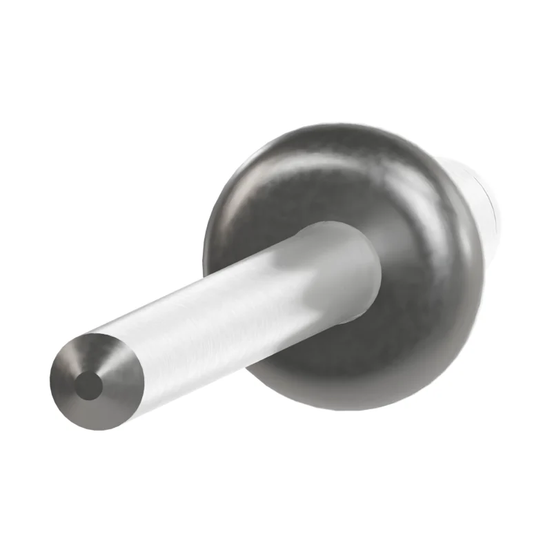 Open End Blind Rivet, A2/A2, Protruding Head ISO 15983 4 × 8, stainless steel
