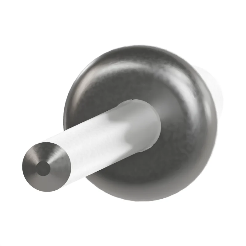 Open End Blind Rivet, A2/A2, Protruding Head ISO 15983 5 × 12, stainless steel