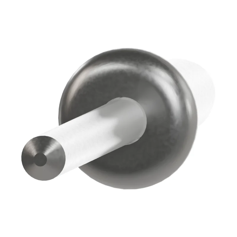 Open End Blind Rivet, A2/A2, Protruding Head ISO 15983 5 × 16, stainless steel