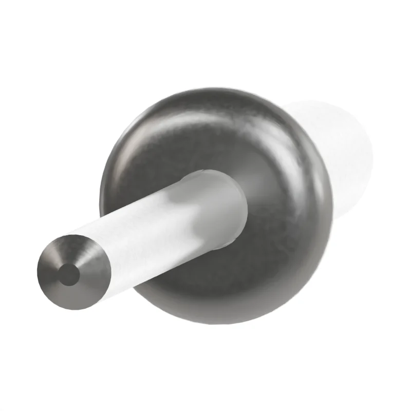 Open End Blind Rivet, A2/A2, Protruding Head ISO 15983 5 × 18, stainless steel