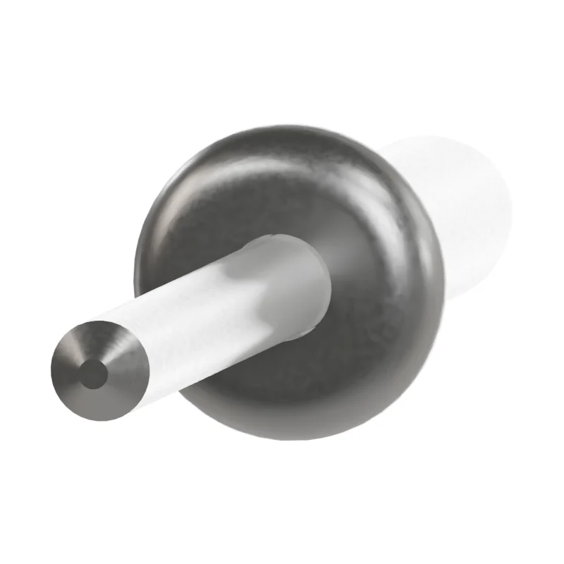 Open End Blind Rivet, A2/A2, Protruding Head ISO 15983 5 × 20, stainless steel