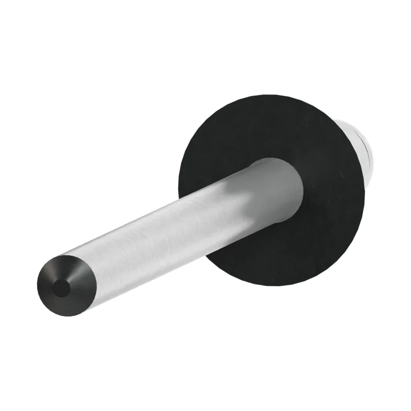 Open End Blind Rivet, Al/St, Countersunk Head ISO 15978 3 × 6, plain steel