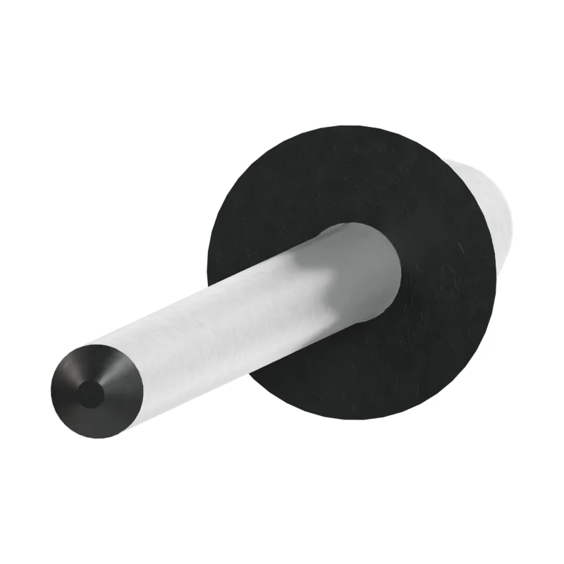 Open End Blind Rivet, Al/St, Countersunk Head ISO 15978 3 × 8, plain steel
