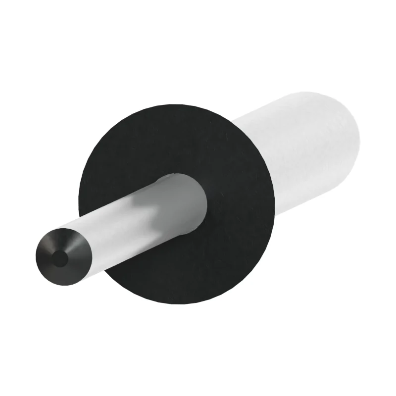 Open End Blind Rivet, Al/St, Countersunk Head ISO 15978 5 × 30, plain steel