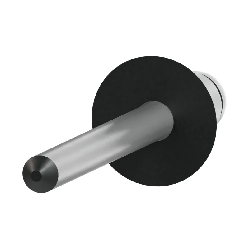 Open End Blind Rivet, Al/St, Countersunk Head ISO 15978 5 × 8, plain steel