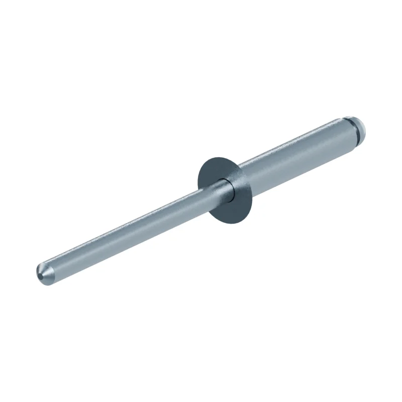 Open End Blind Rivet, St/St, Countersunk Head ISO 15980 3 × 16, zinc plated