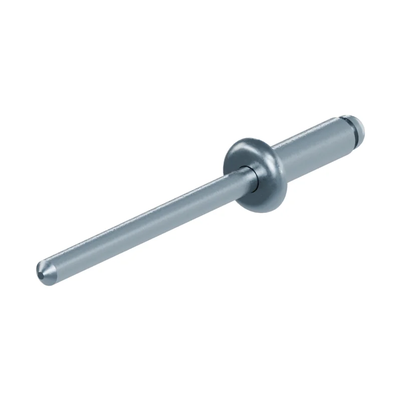 Open End Blind Rivet, St/St, Protruding Head ISO 15979 3 × 10, zinc plated