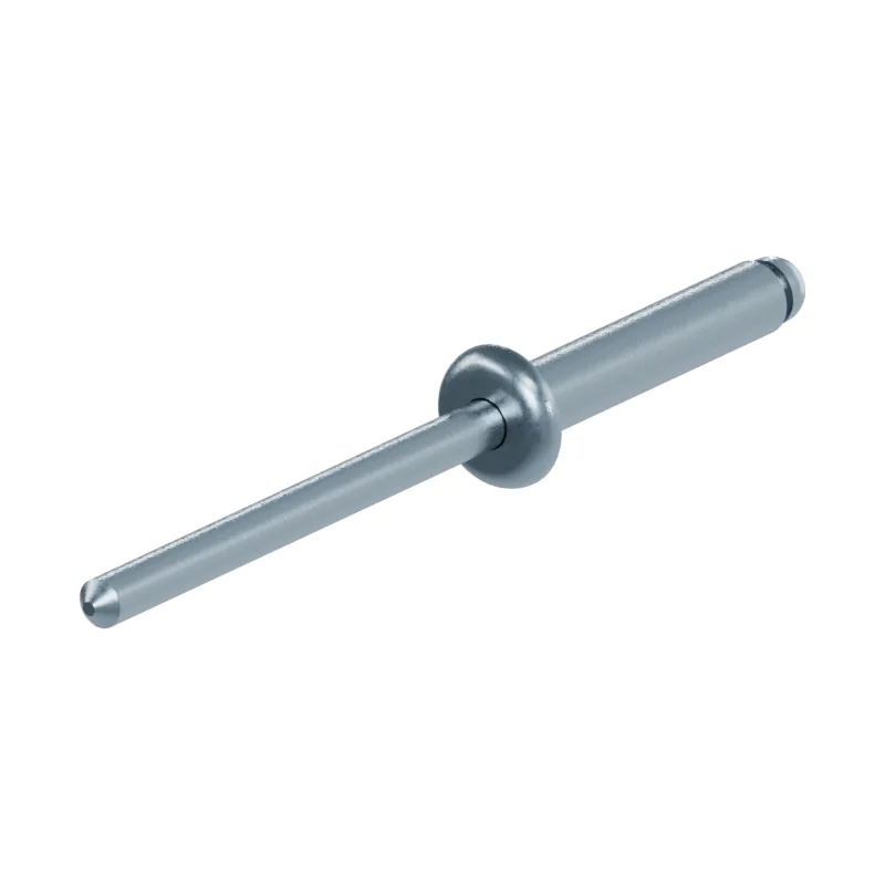 Open End Blind Rivet, St/St, Protruding Head ISO 15979 3 × 16, zinc plated