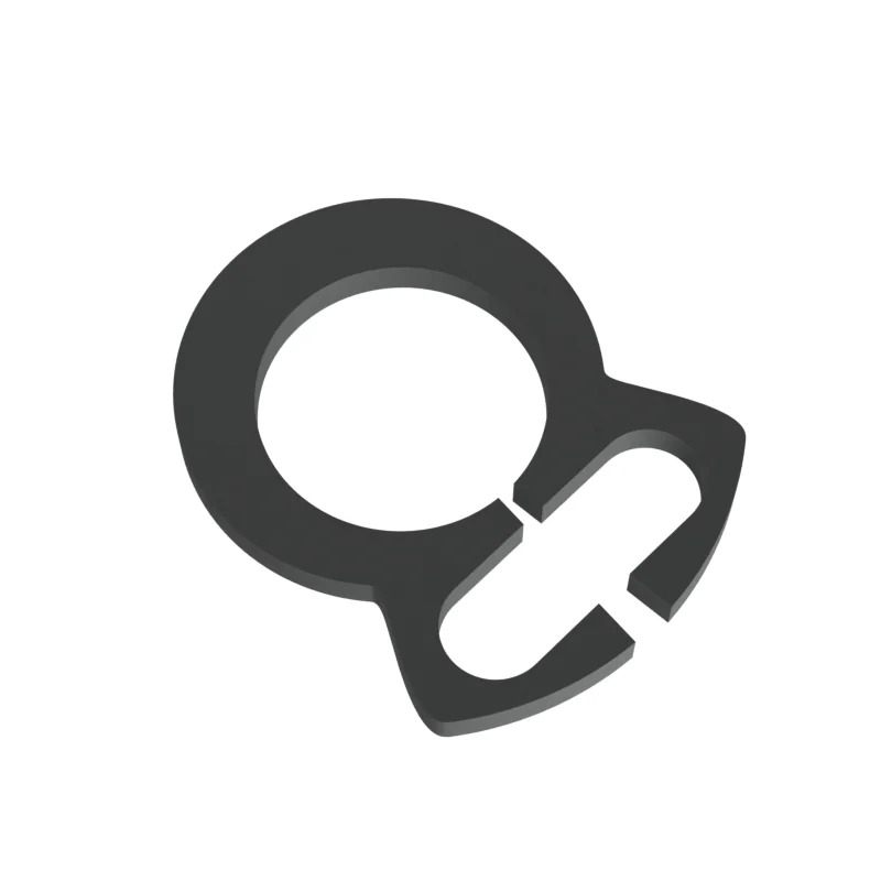 Retaining Ring for Shafts DIN 471 3, phosphate