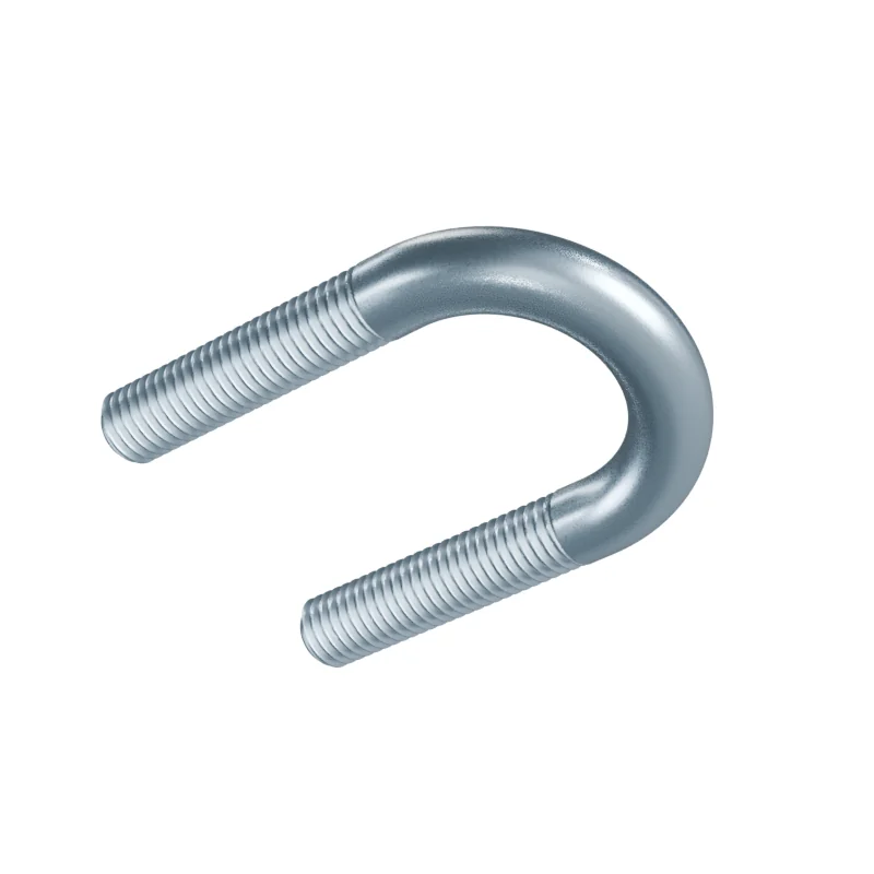 Round Pipe U-Bolt DIN 3570 30, zinc plated