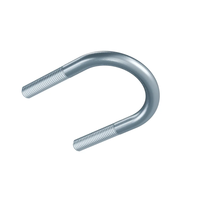 Round Pipe U-Bolt DIN 3570 52, zinc plated